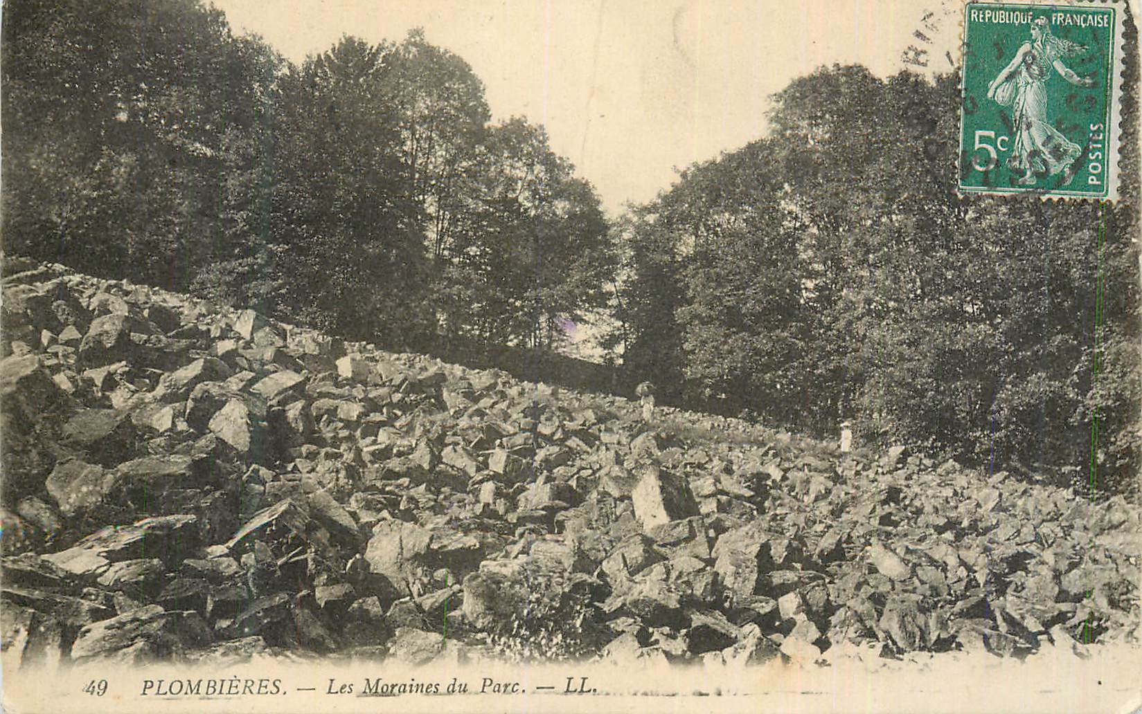 CPA Plombieres Les Moraines du Parc