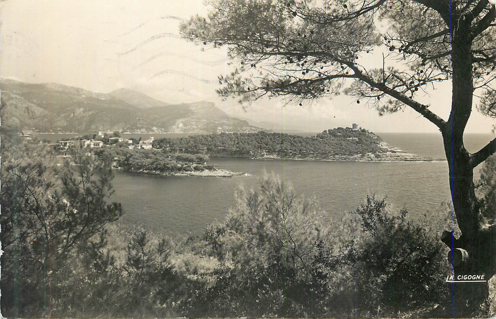 CPM Saint Jean Cap Ferrat (A M) Vue sur Saint Hospice Cap d'Ail et la Tete de Chien