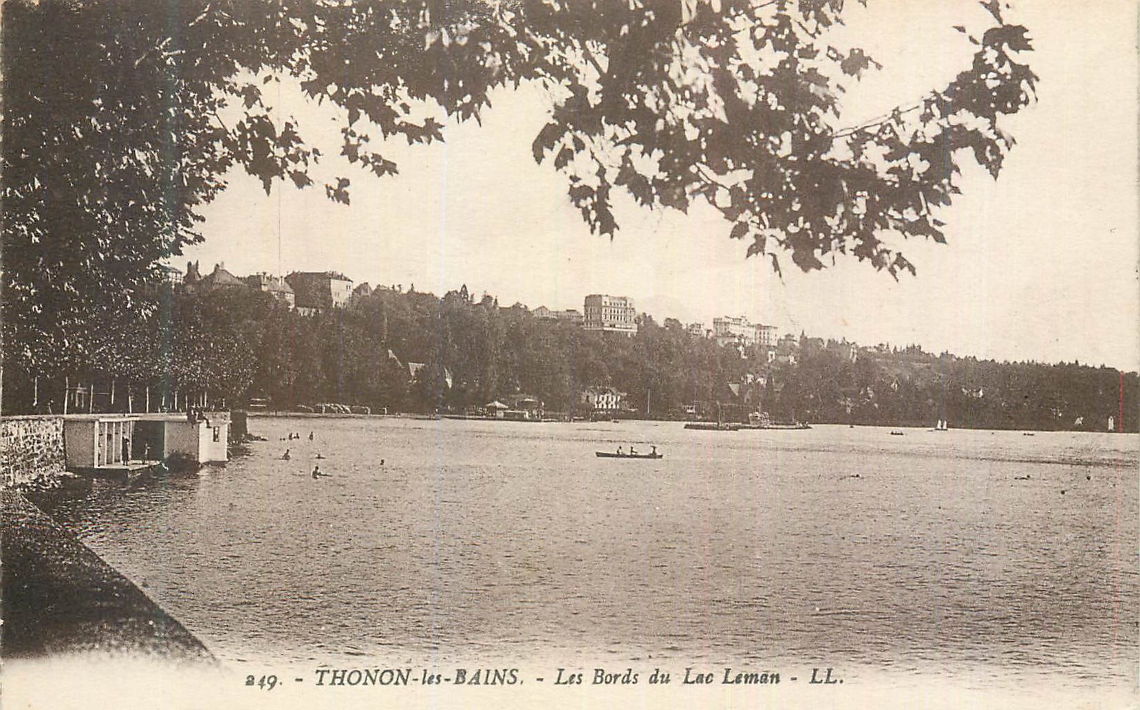 Thonon-les-Bains — Die Ufer des Sees Léman — LL. — n° 249