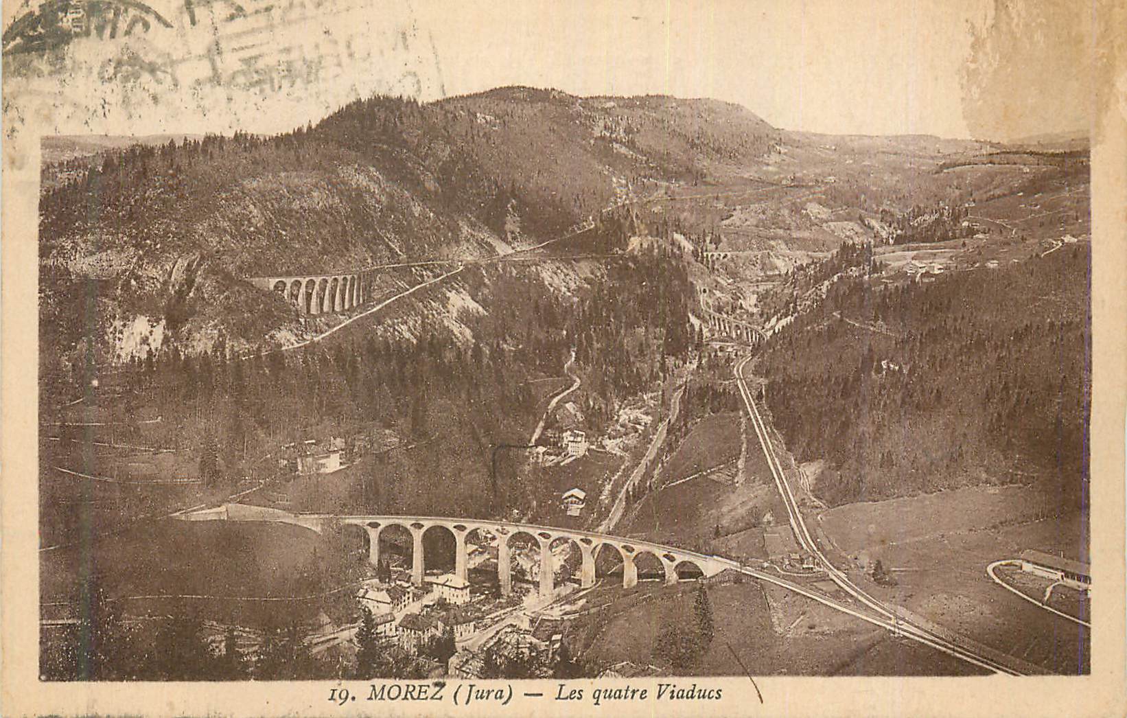 CPA Morez (Jura) Les Quatre Viaducs