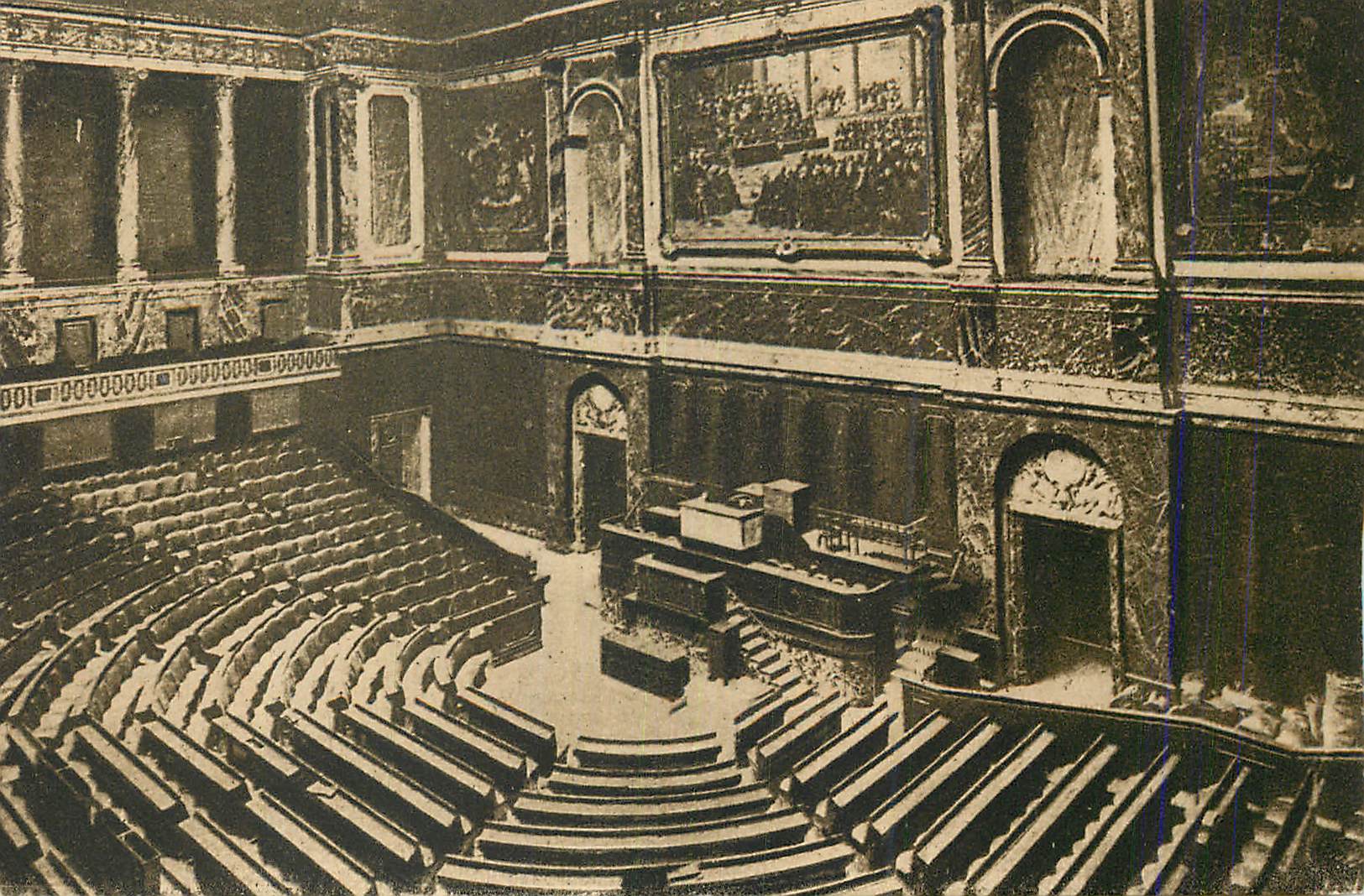 CPA Chateau de Versailles Salle du Congres