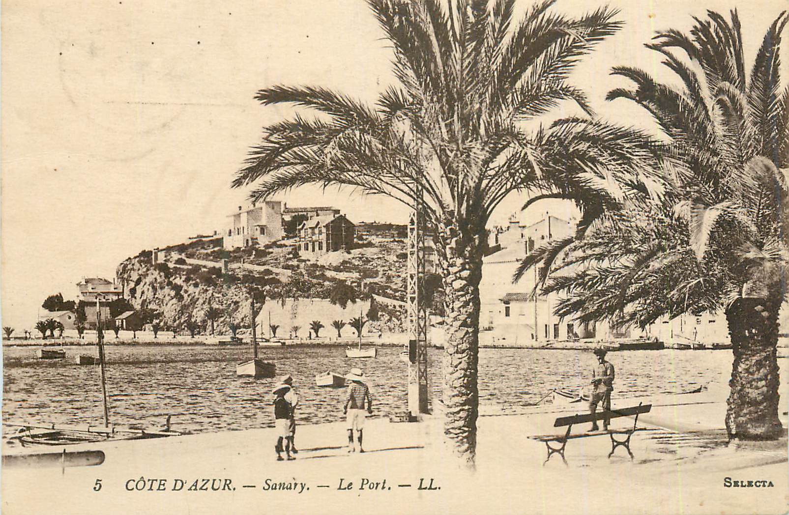 CPA Cote d'Azur Sanary Le Port