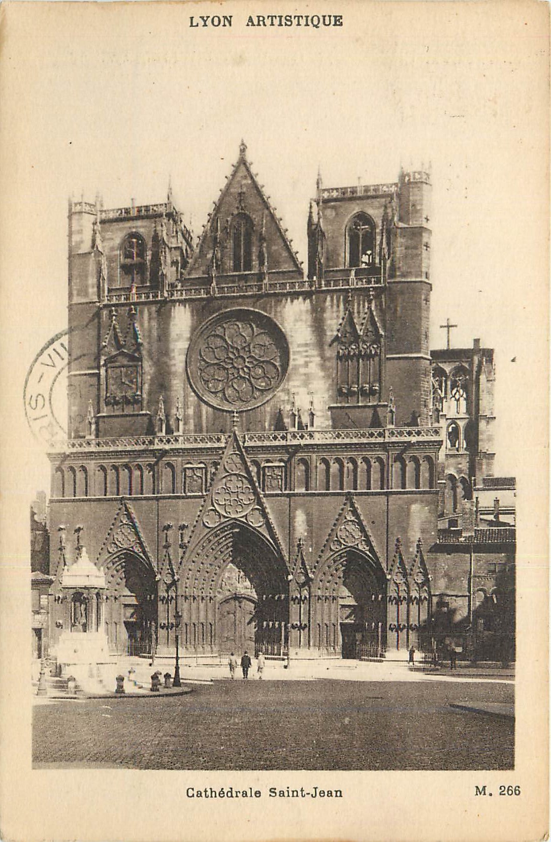 CPA Lyon Artistique Cathedrale Saint Jean