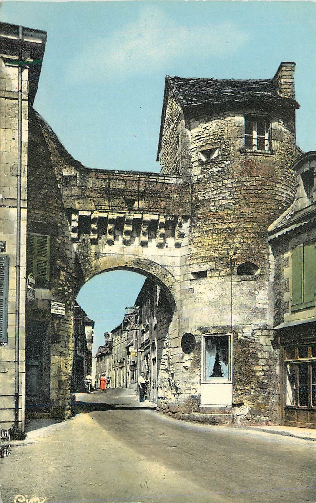 CPM La Roche Posay les Bains (Vienne) La Porte de Ville