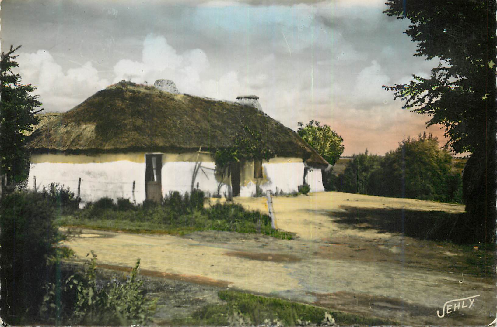 CPM Au Pays de Monts Une Vieille Bourine