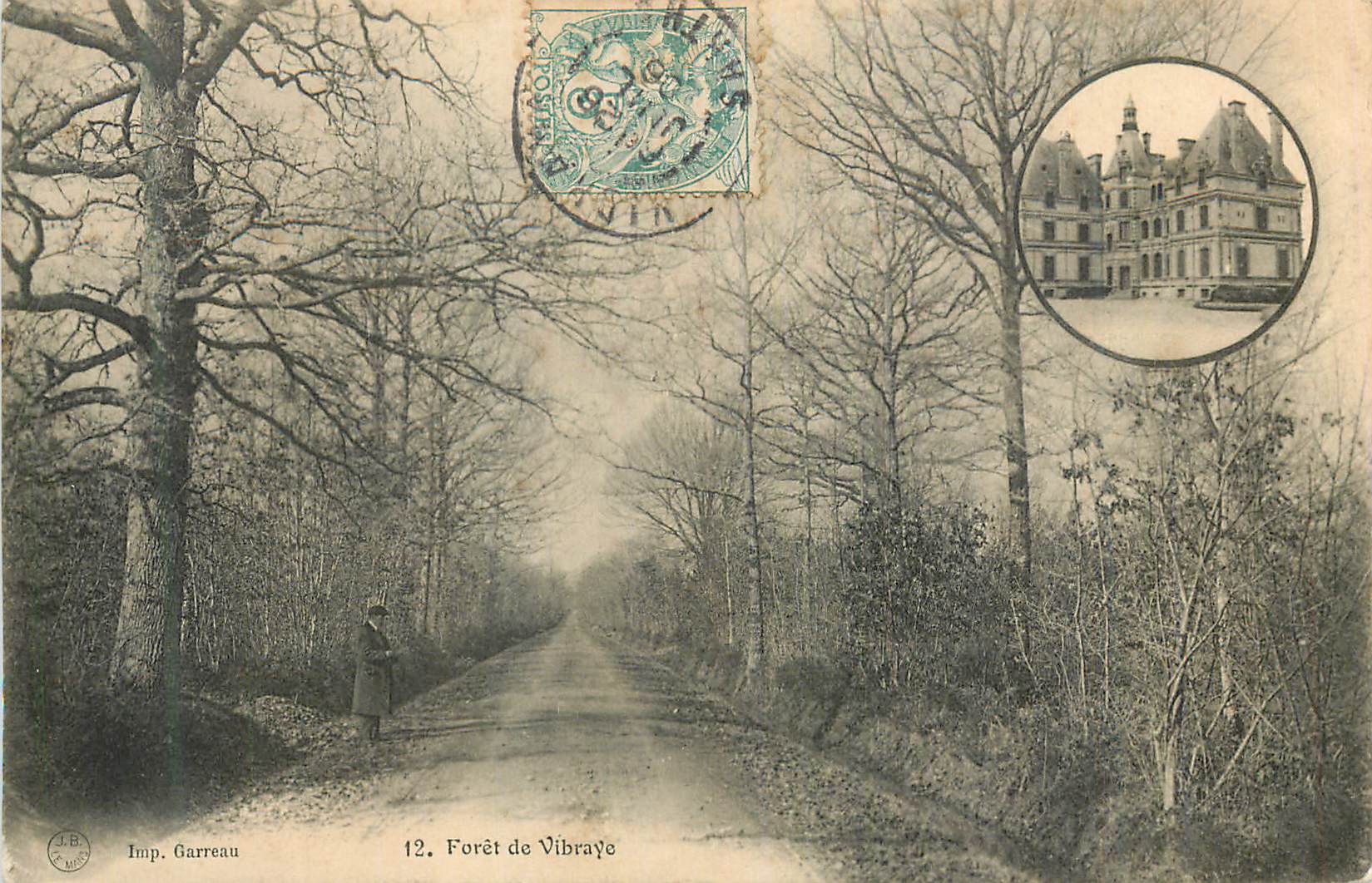 CPA Foret de Vibraye