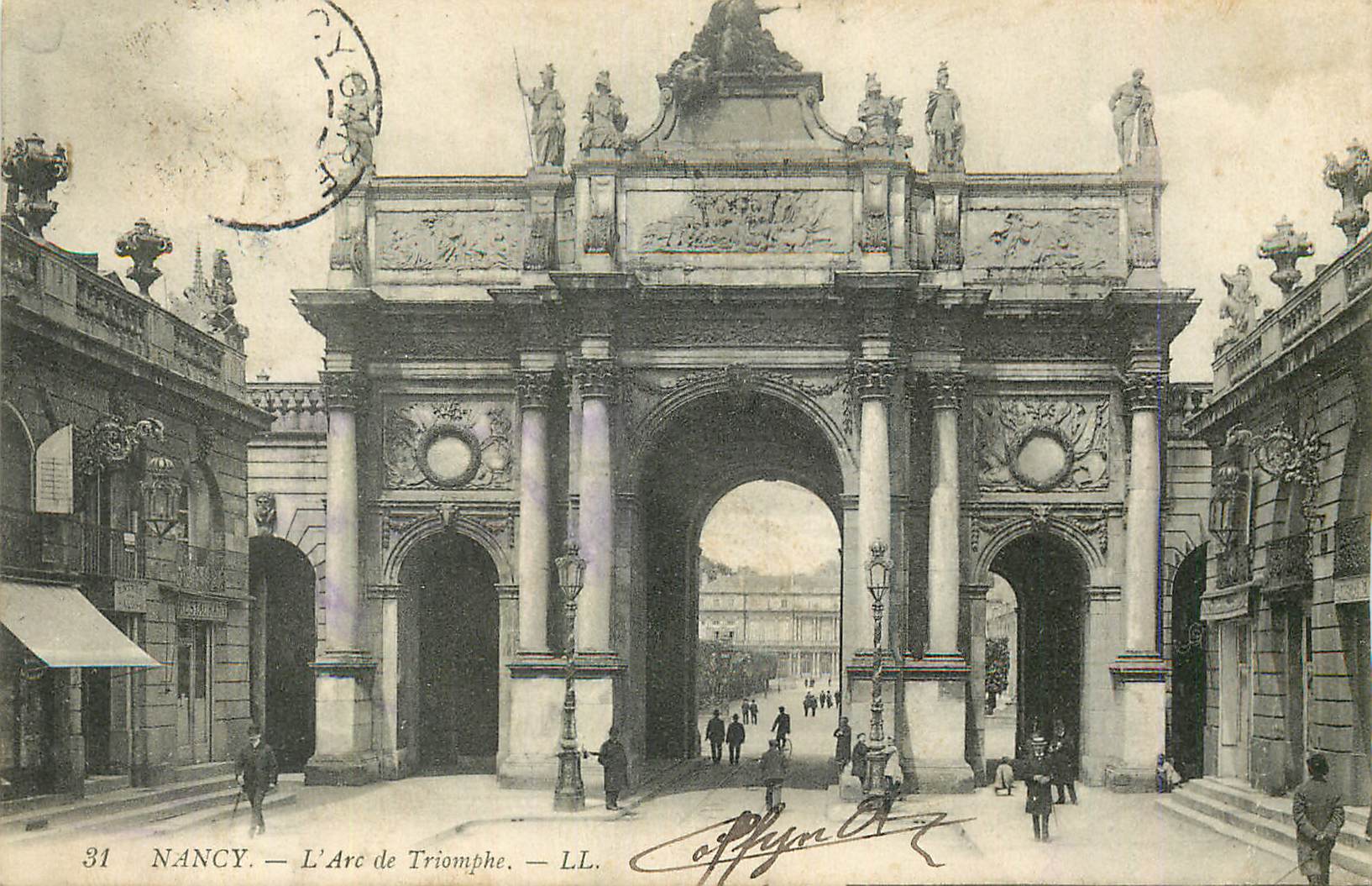 CPA Nancy L'Arc de Triomphe