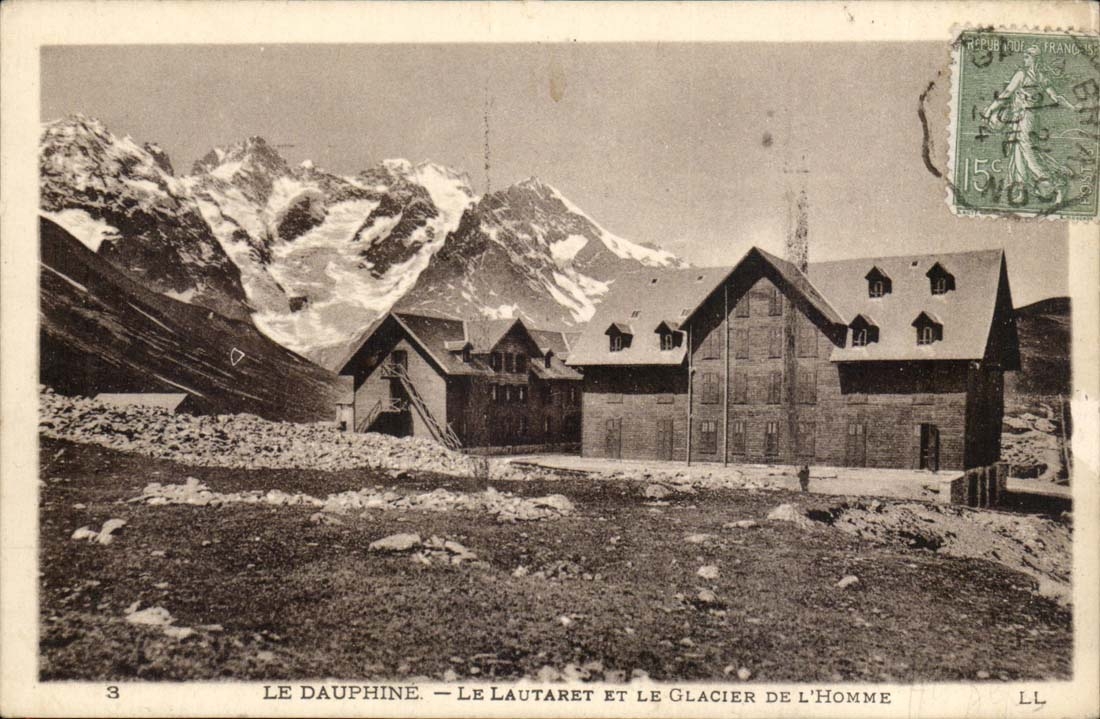 Le Dauphiné — Le Lautaret et le Glacier de l'Homme — LL
