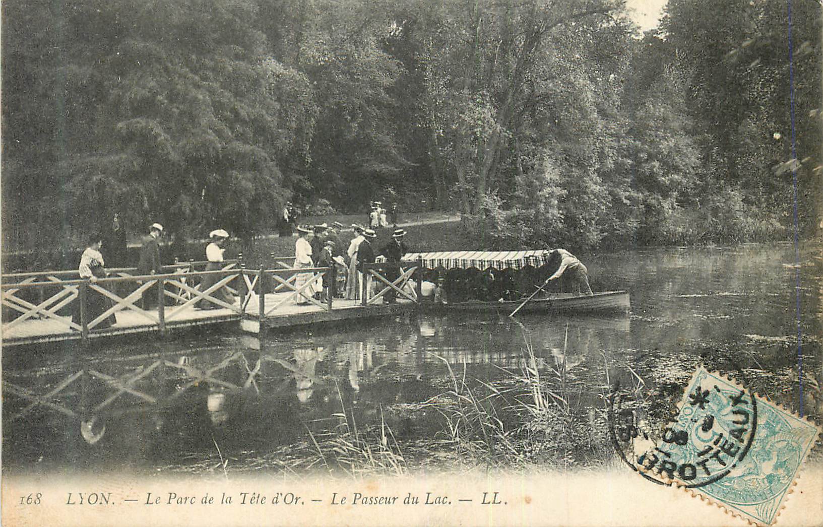 LYON — Le Parc de la Tête d'Or — Le Passeur du Lac — LL.