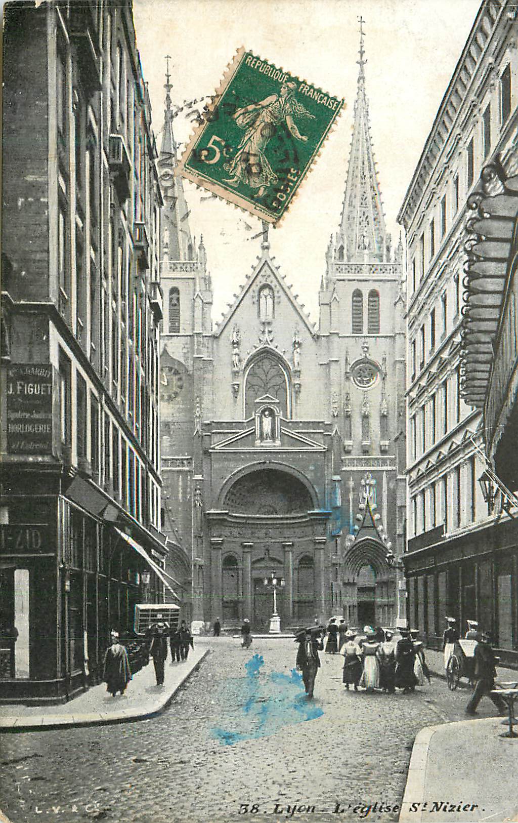 CPA Lyon L'Eglise st Nizier