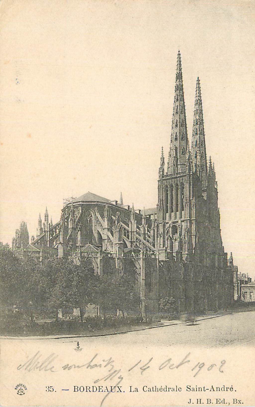 CPA Bordeaux La Cathedrale Saint Andre