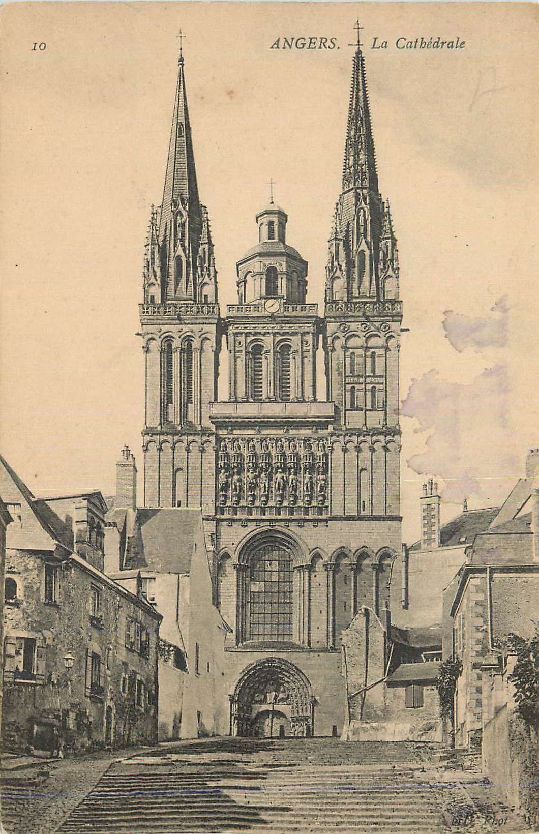 CPA Angers La Cathedrale