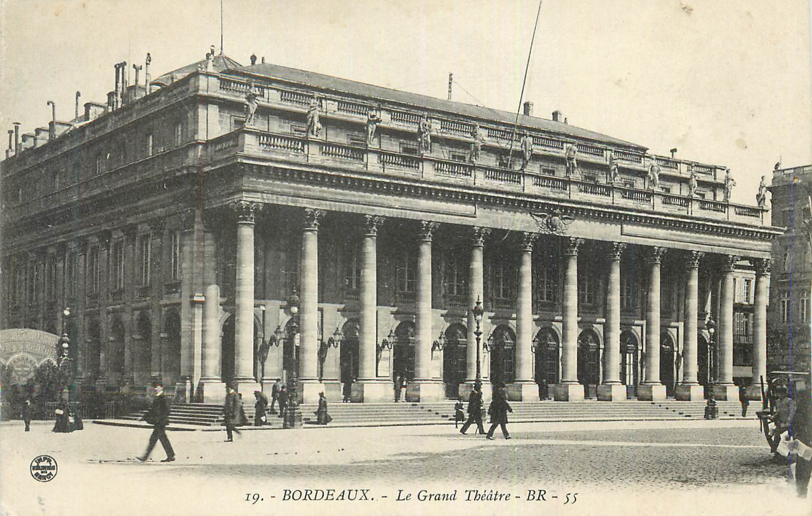 CPA Bordeaux Le Grand Theatre