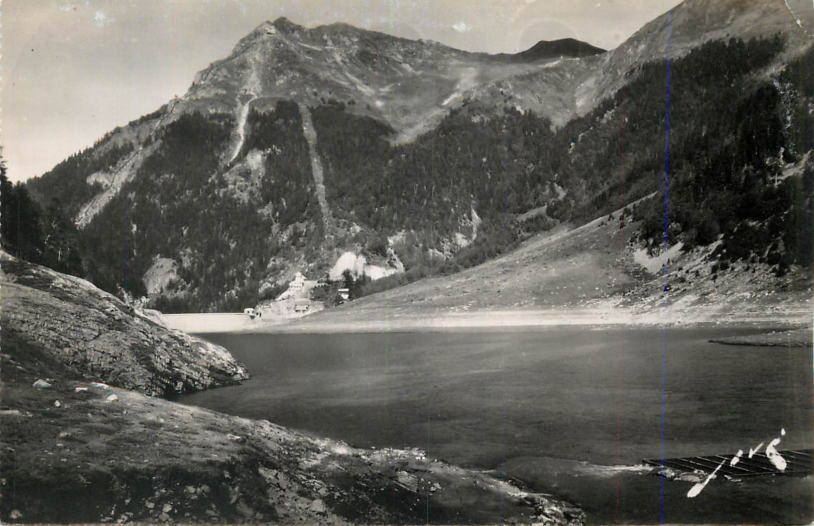 Lac de l'Étang de la Vanoise — vue panoramique — éditeur non identifiable