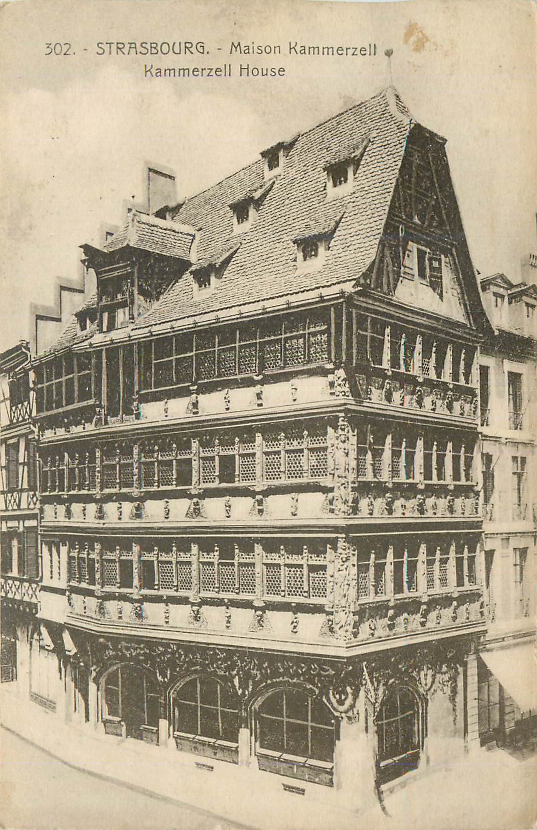 CPA Strasbourg Maison Kammerzell