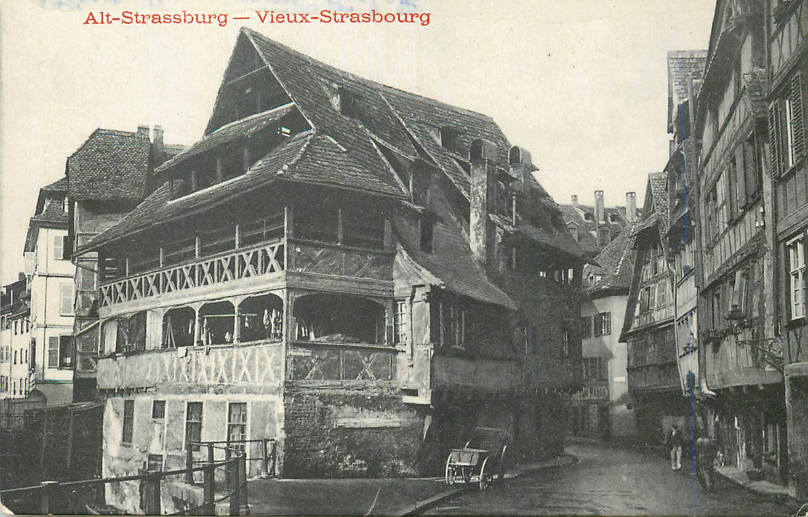 CPA Alt Strassburg Vieux Strasbourg 