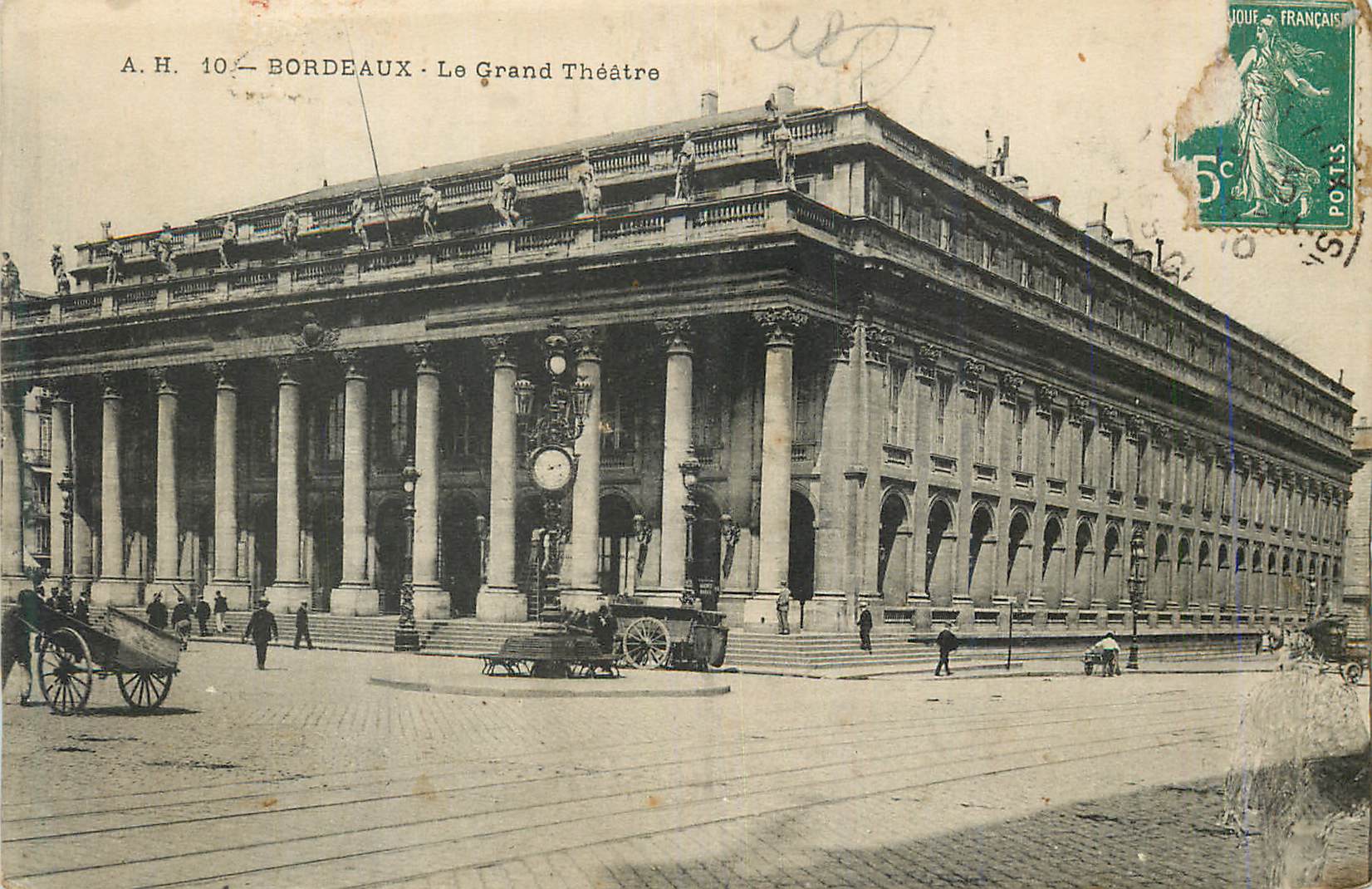 CPA Bordeaux Le Grand Theatre