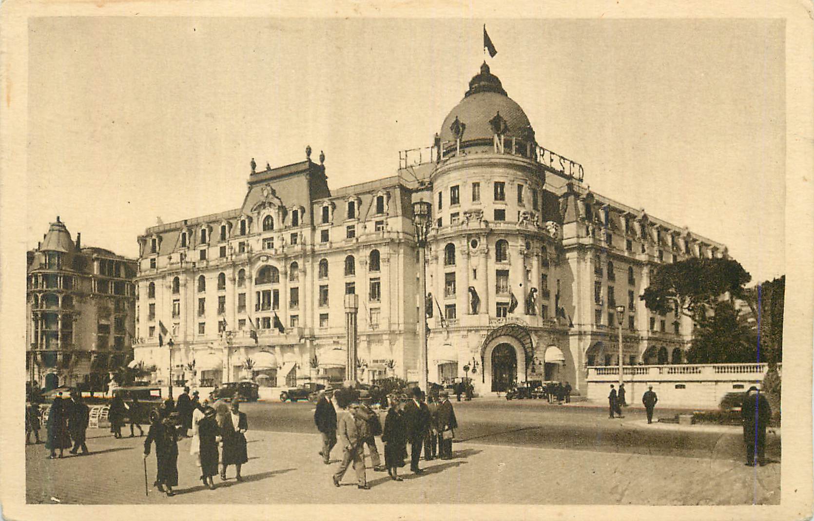 CPA Nice Hotel Negresco Promenade des Anglais