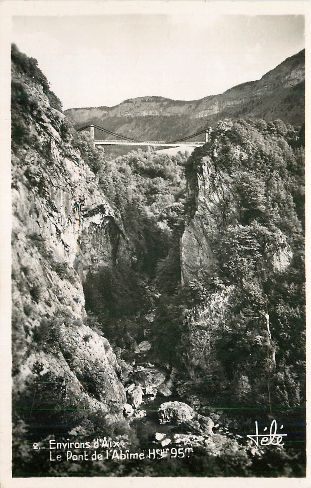 CPM Environs d'Aix Le Pont de l'Abime