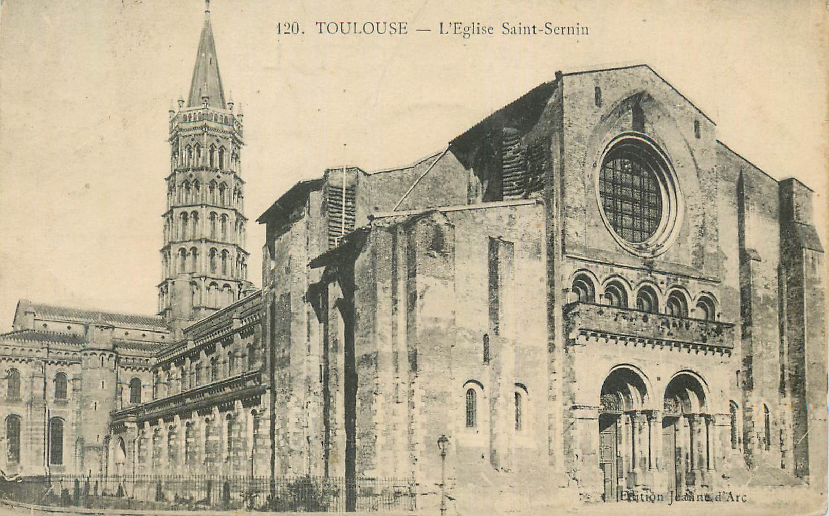 CPA Toulouse L'Eglise Saint Sernin