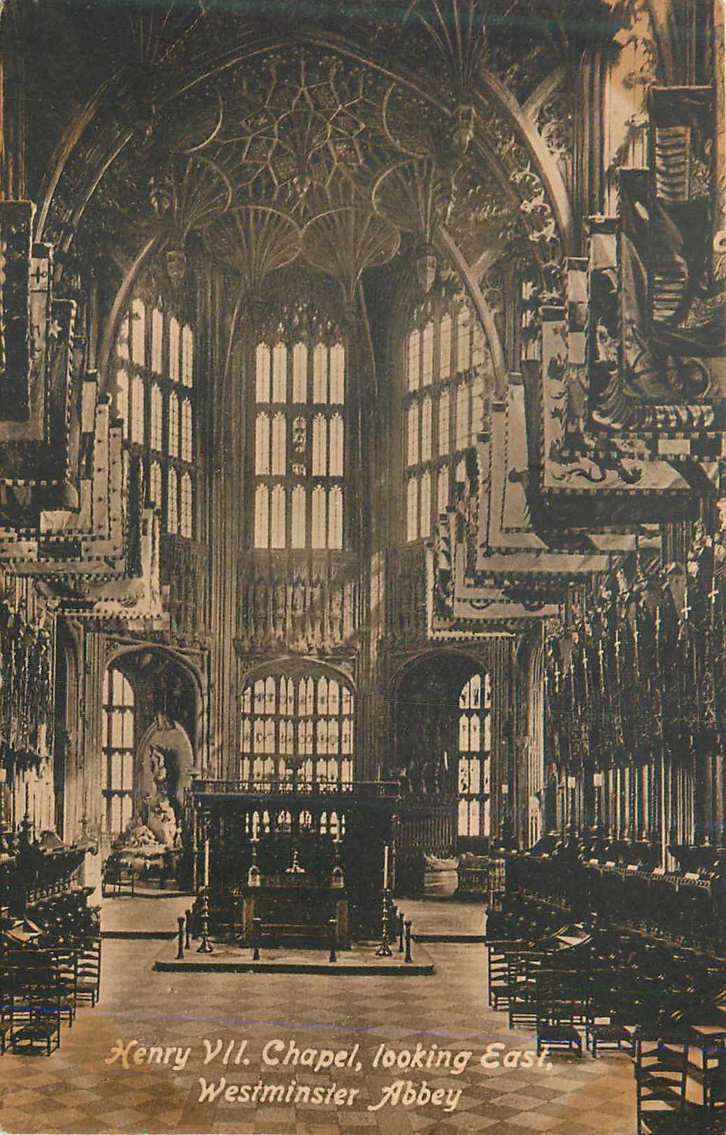 CPA Henry VII Chapel Looking East Westminster Abbey