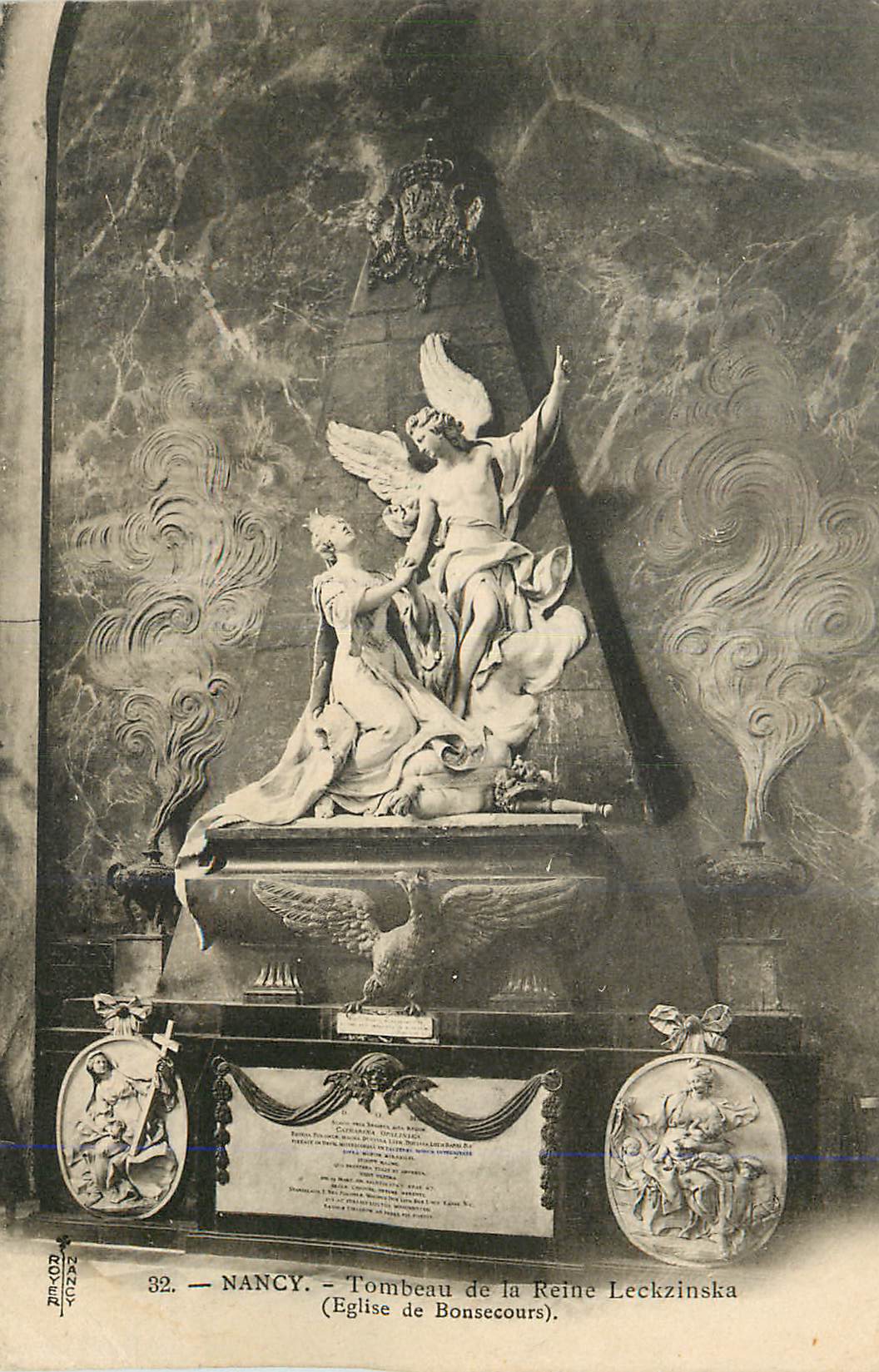 CPA Nancy Tombeau de la Reine Leckzinska (Eglise de Bonsecours)