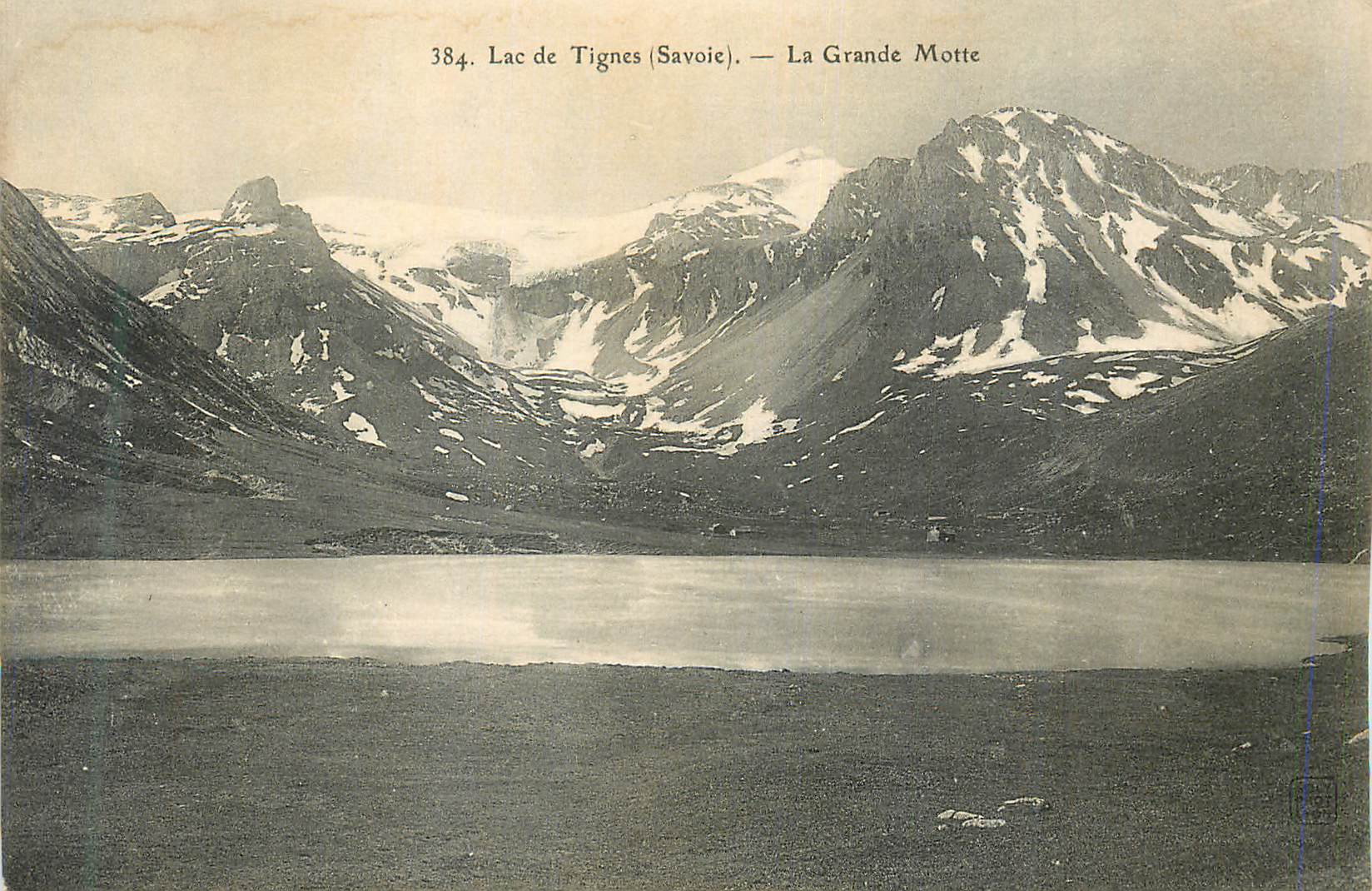 CPM Lac de Tignes (Savoie) La Grande Motte