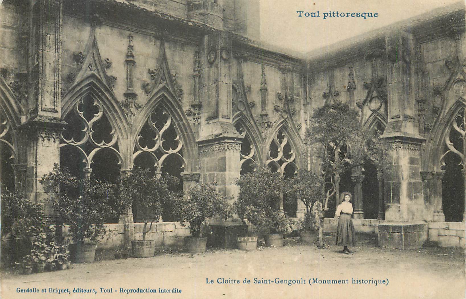 CPA Le Cloitre de Saint Gengoult (Monument historique) Toul pittoresque