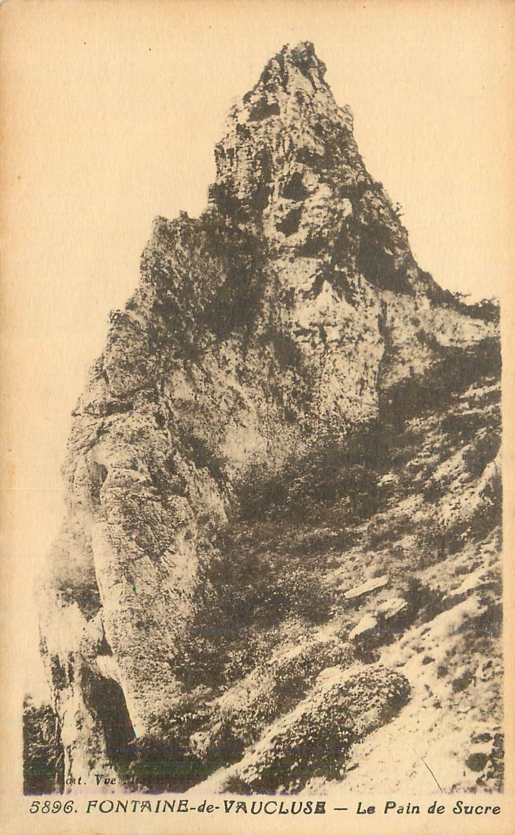 CPA Fontaine de Vaucluse le Pain de Sucre
