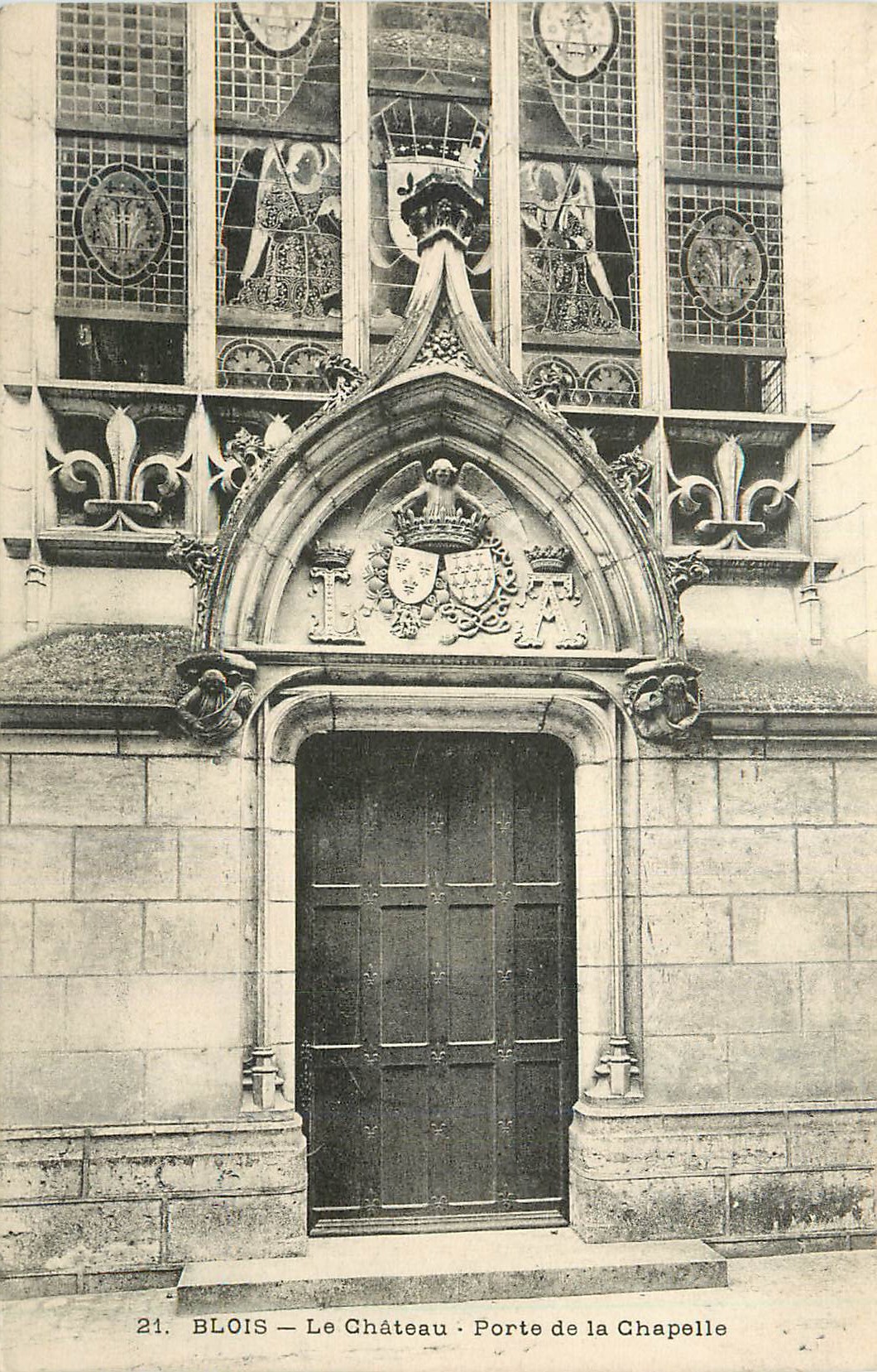 CPA Blois Le Chateau Porte de la Chapelle