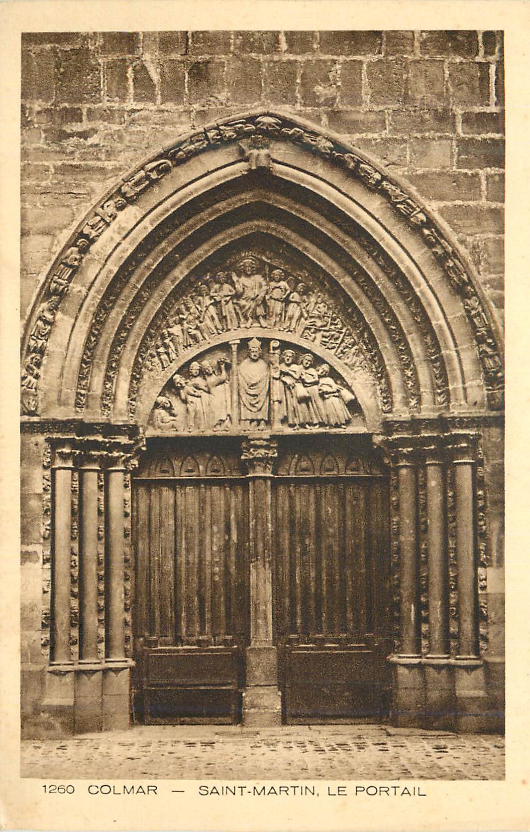 CPA Colmar Saint Martin Le Portail