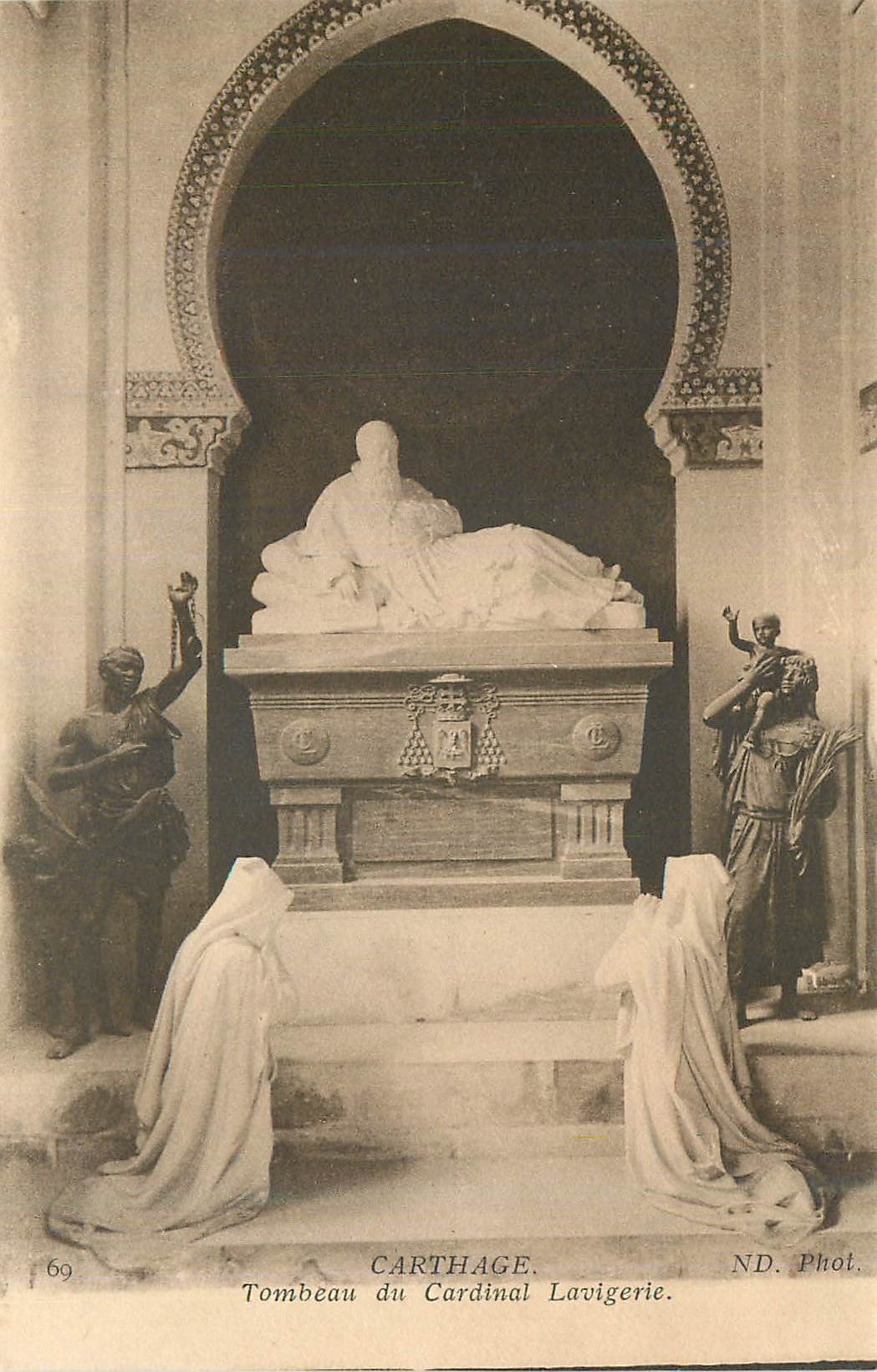 CPA Carthage Tombeau du Cardinal Lavigerie
