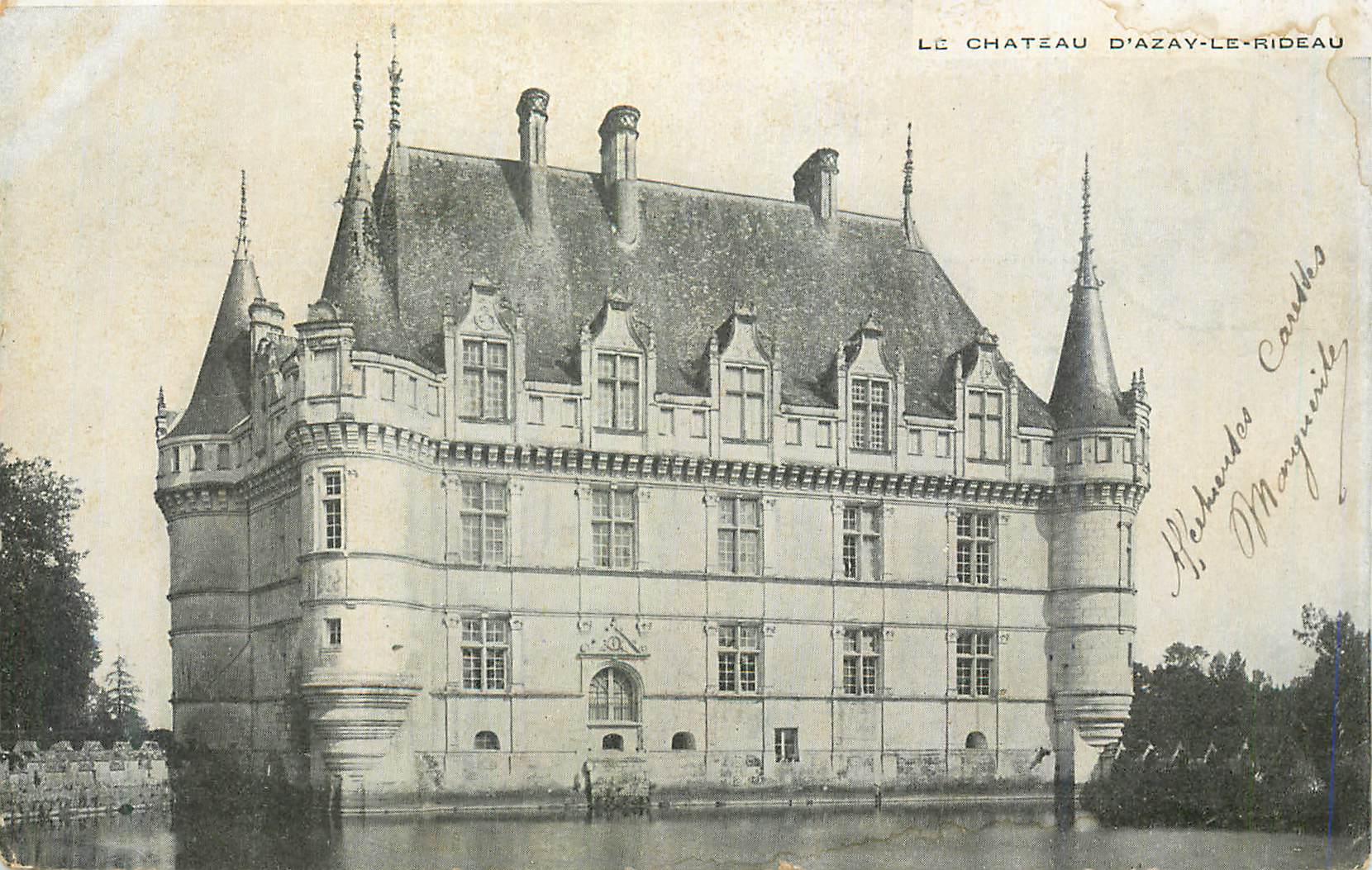 CPA Le Chateau d'Azay le Rideau