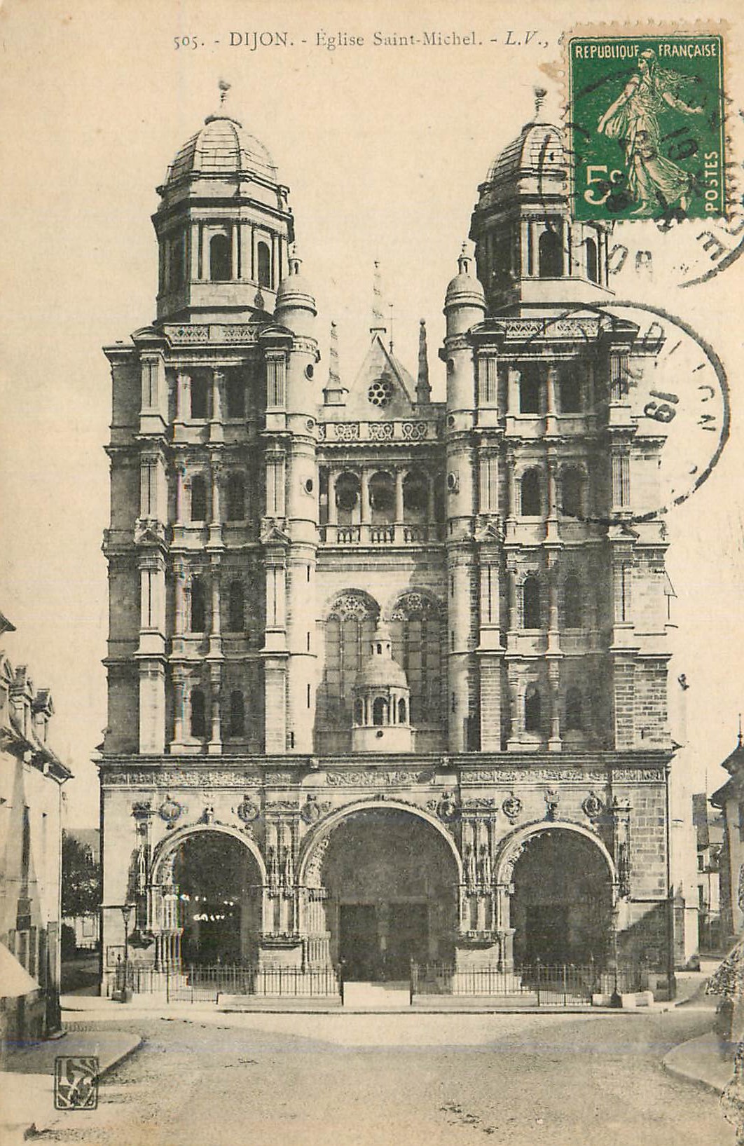 CPA Dijon Eglise Saint Michel