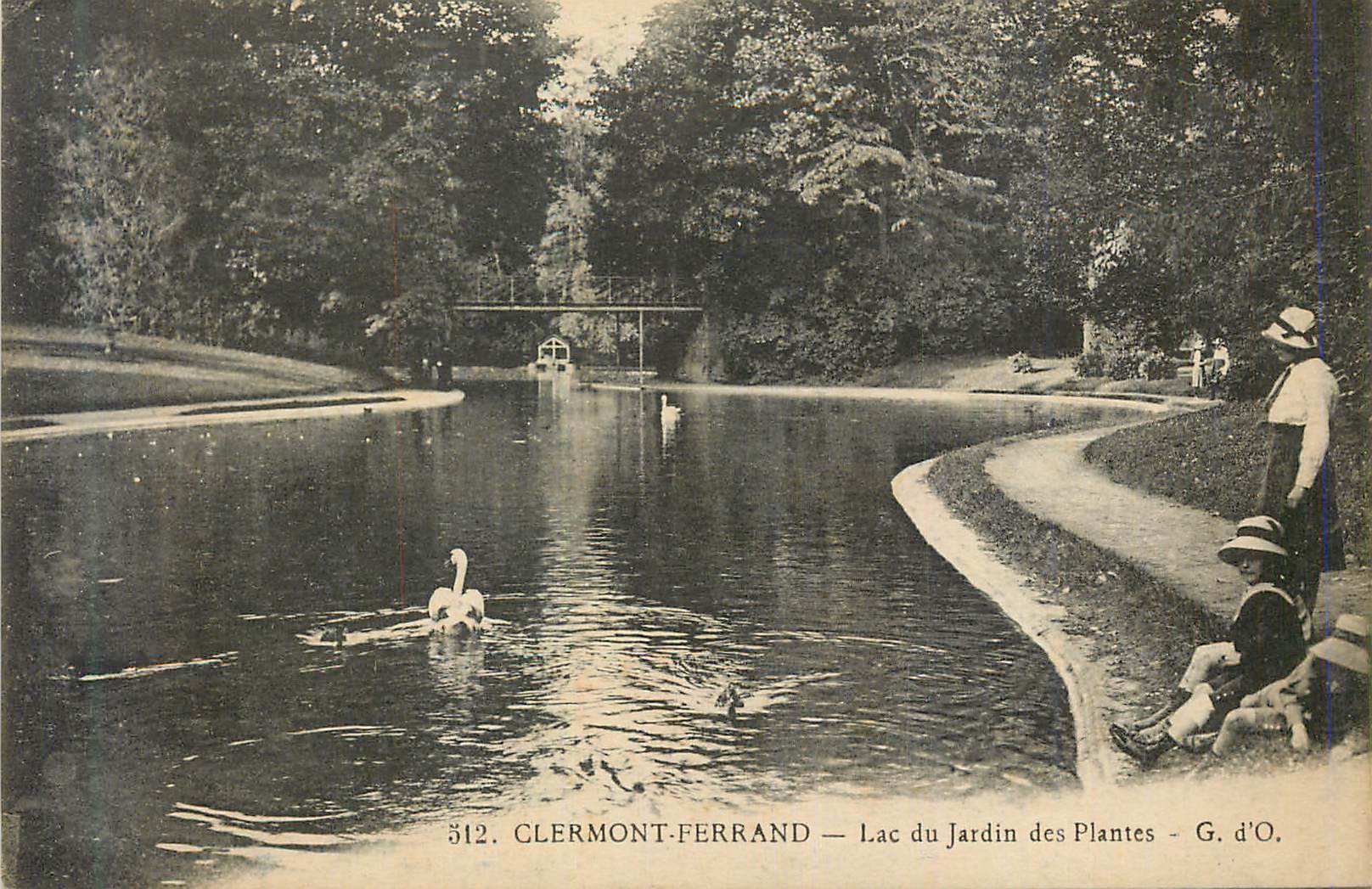CPA Clermont Ferrand Lac du Jardin des Plantes