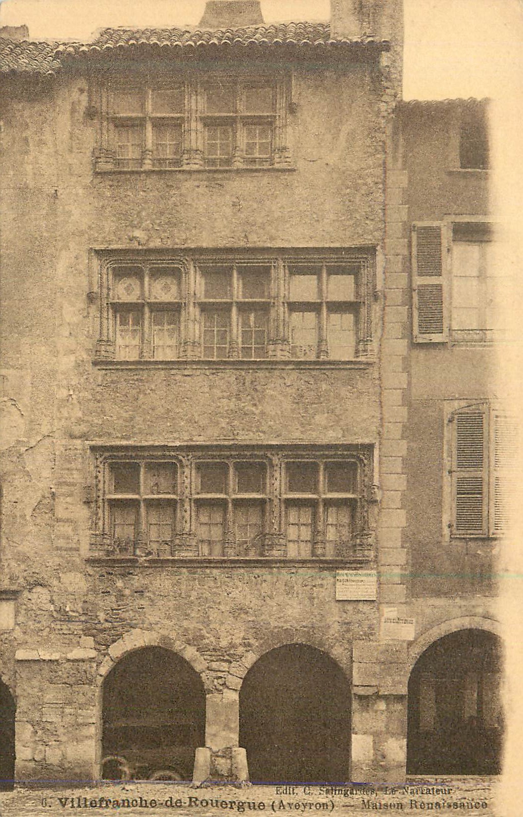 CPA Villefranche de Rouergue (Aveyron)