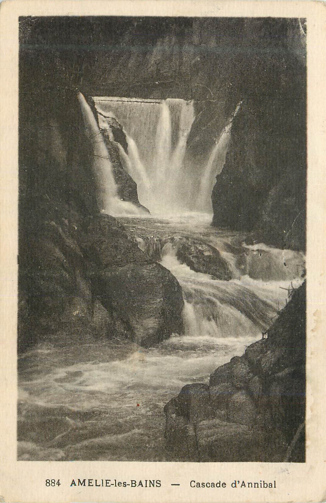 CPA Amelie les Bains Cascade d'Annibal