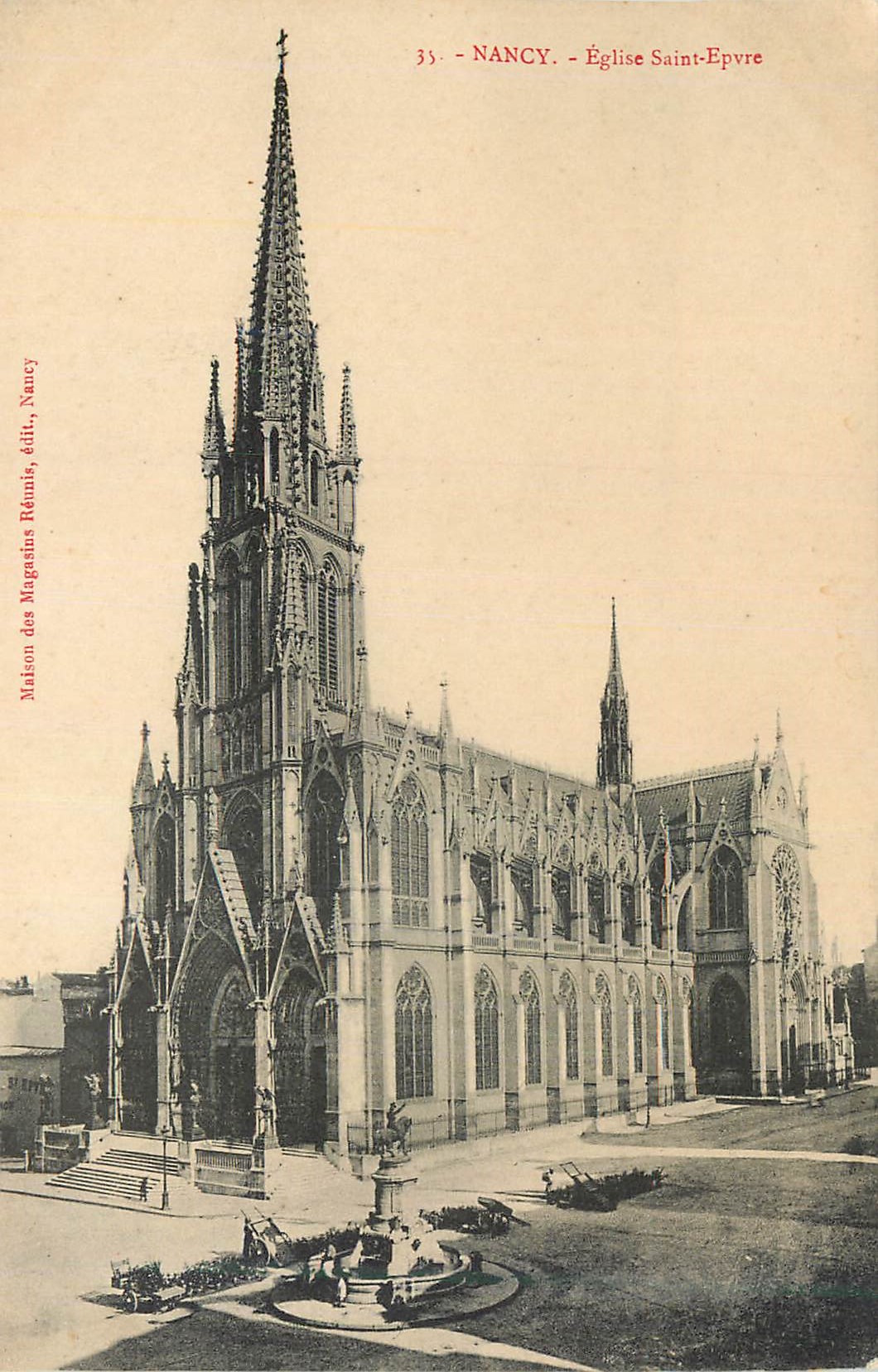 CPA Nancy Eglise Saint Epvre