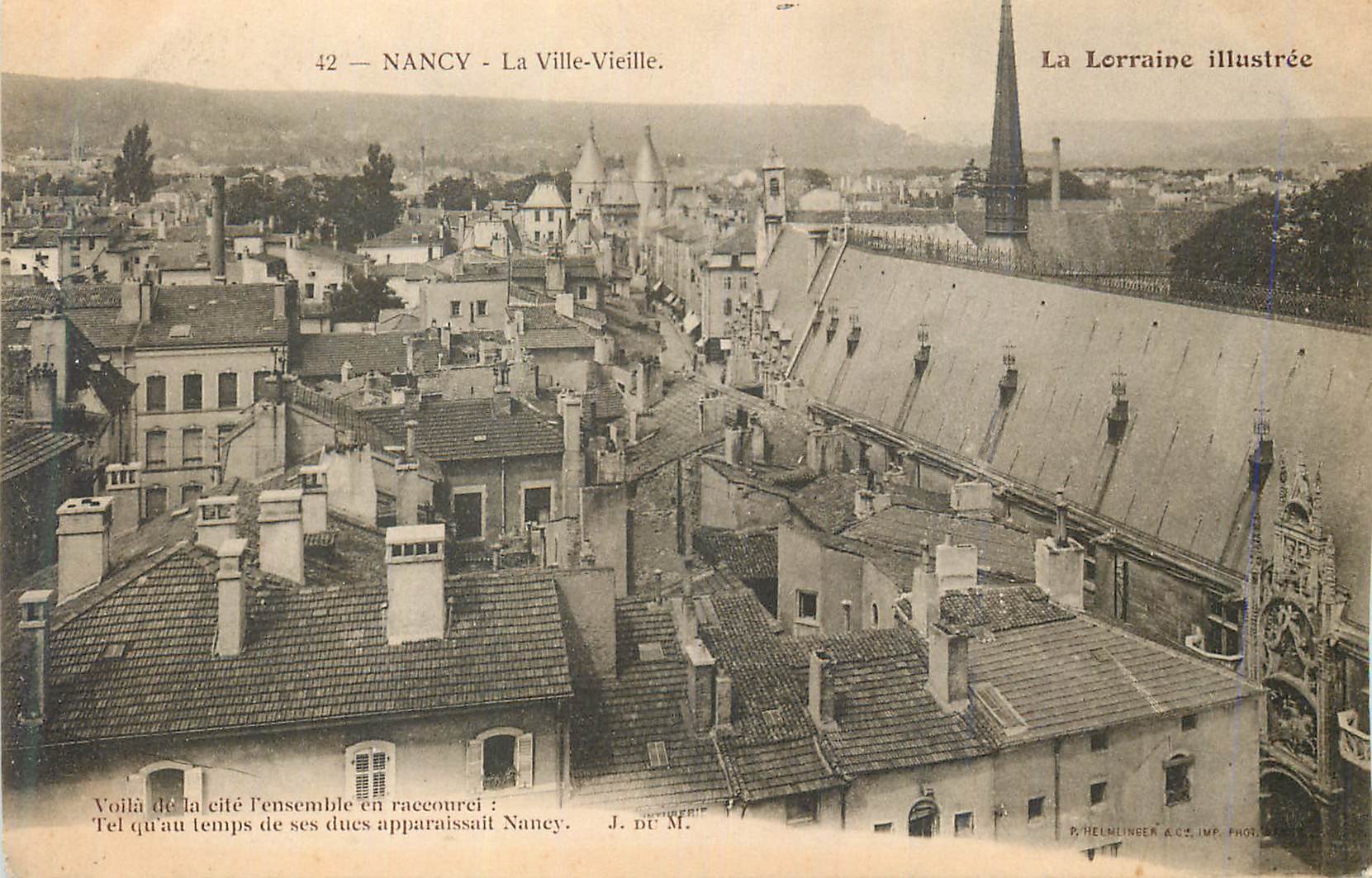 NANCY - La Ville-Vieille — La Lorraine illustrée, n°42