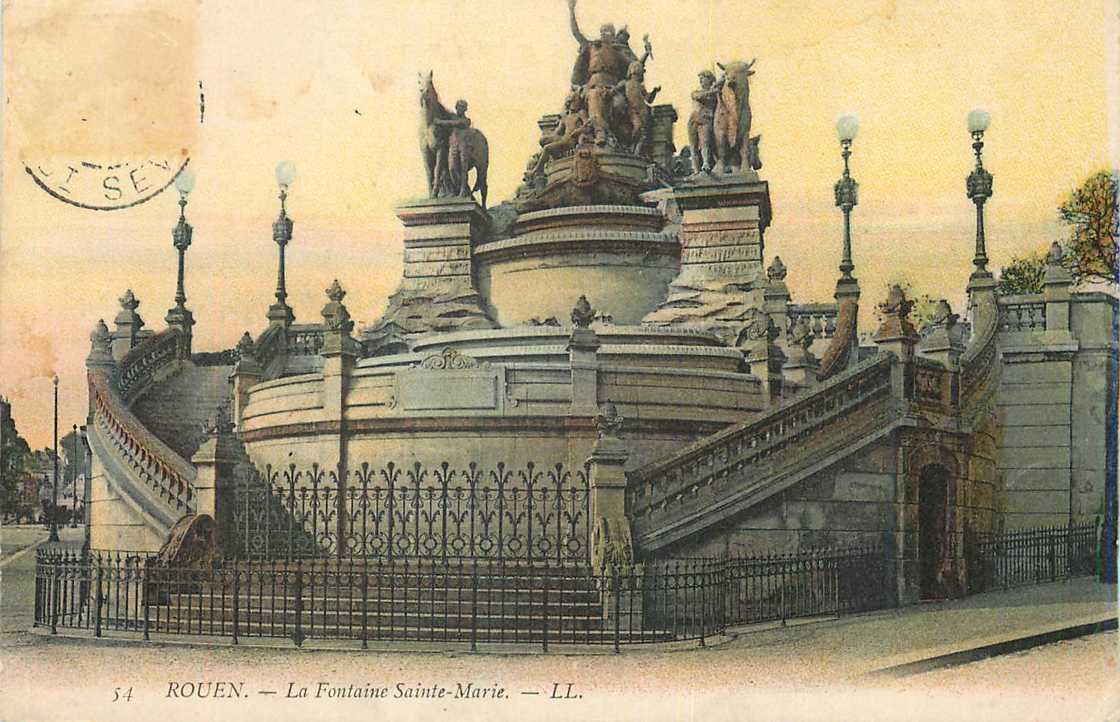 CPA Rouen La Fontaine Sainte Marie