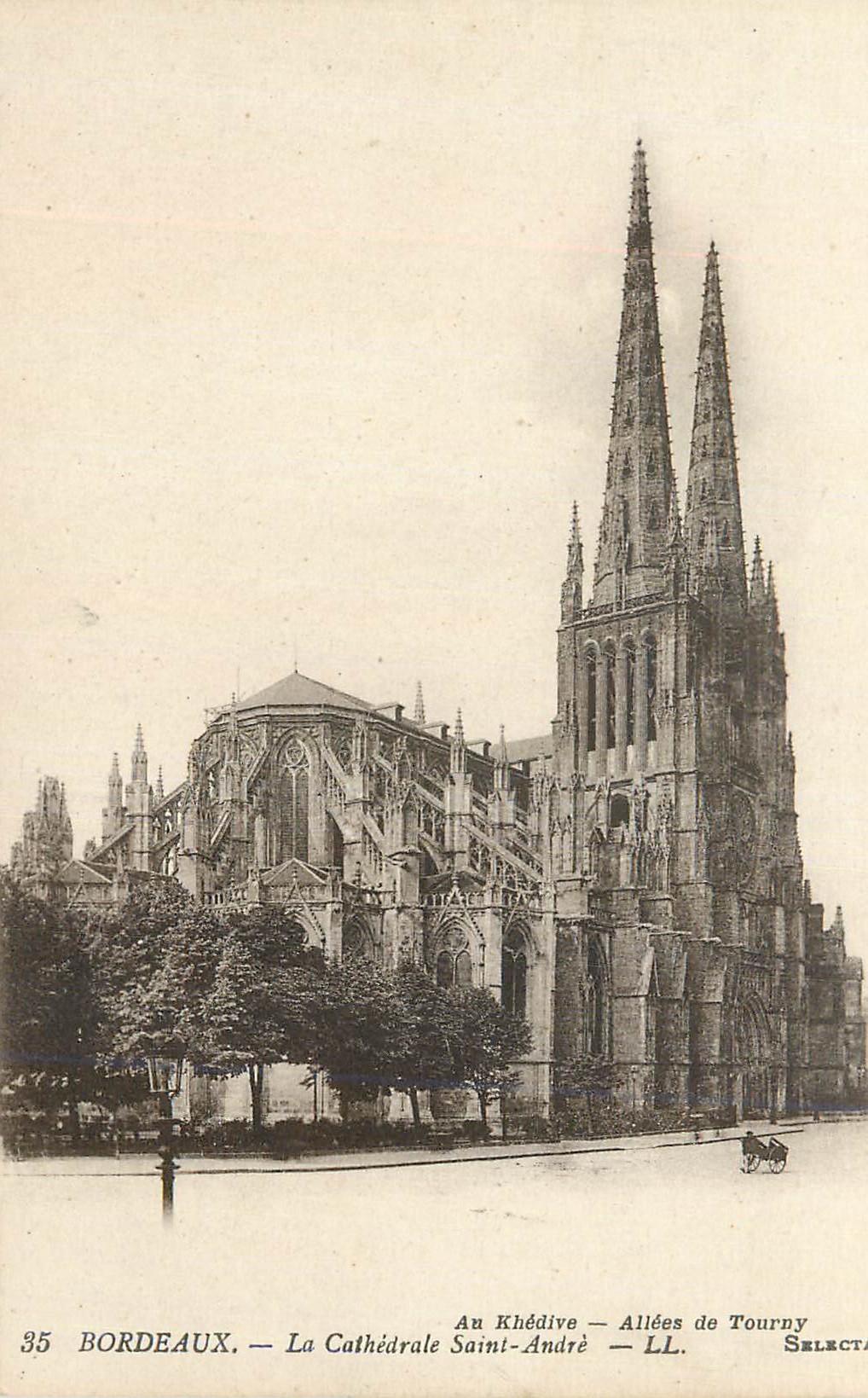 CPA Bordeaux La Cathedrale Saint Andre