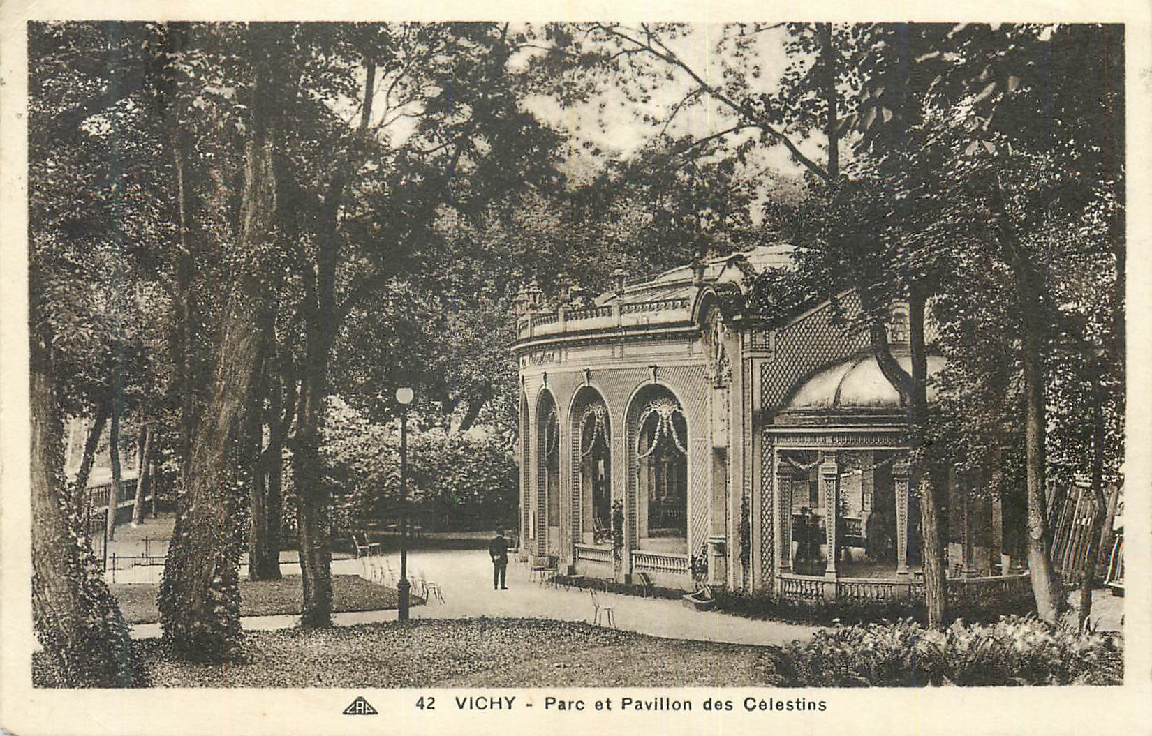 CPA Vichy Parc et Pavillon des Celestins
