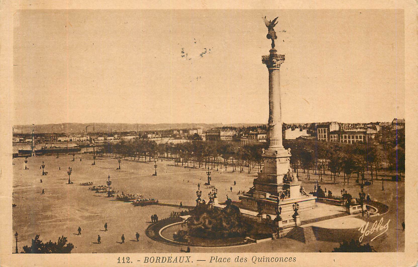 CPA Bordeaux Place des Quinconces