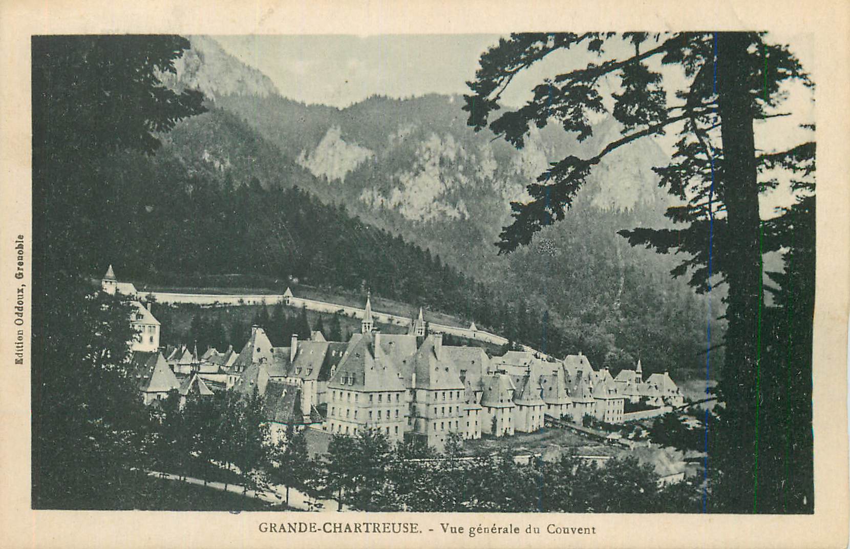 CPA Grande Chartreuse Vue generale du couvent