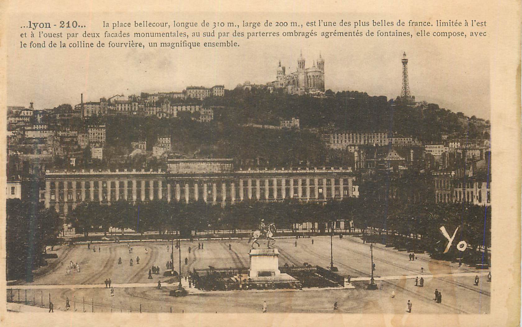 Place Bellecour — Lyon — n° 210