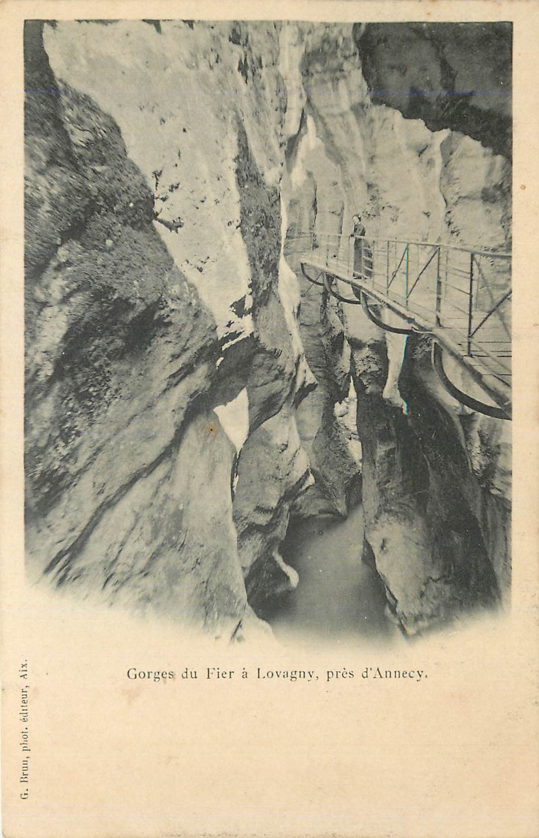 CPA Gorges du Fier a Lovagny pres d'Annecy