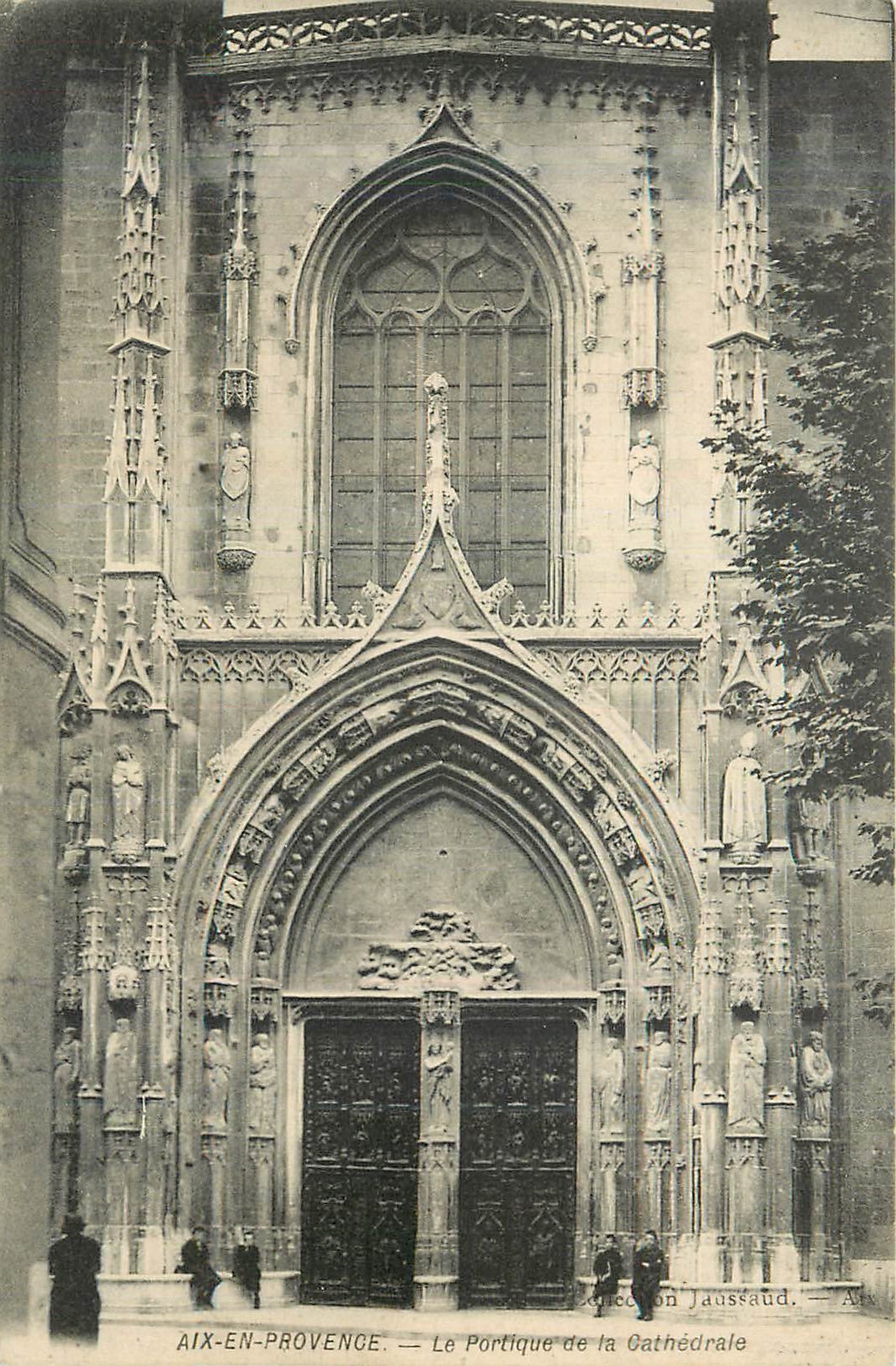 Aix-en-Provence — Der Portikus der Kathedrale — Edition Jausaud