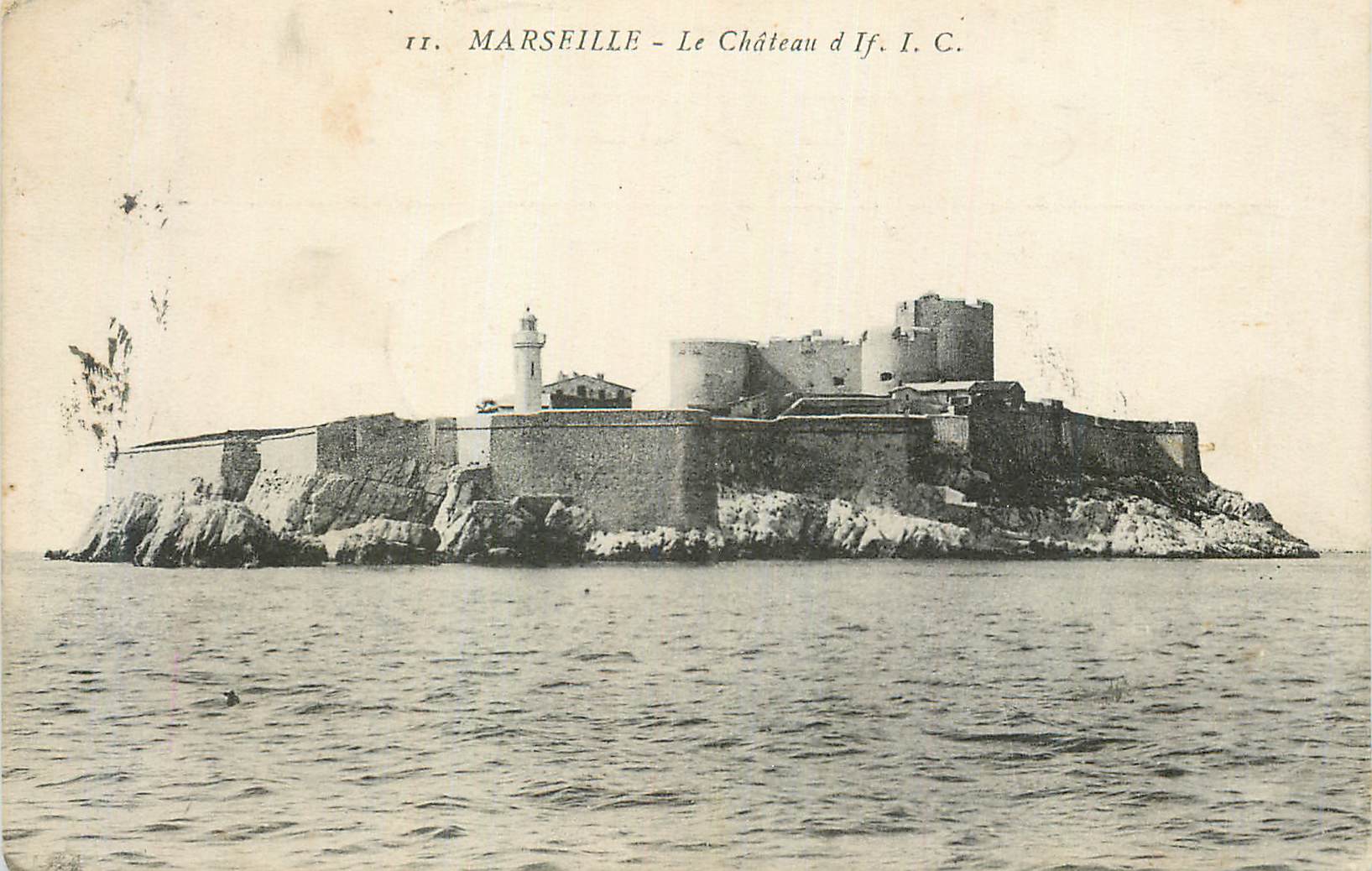 CPA Marseille Le Chateau d'If 