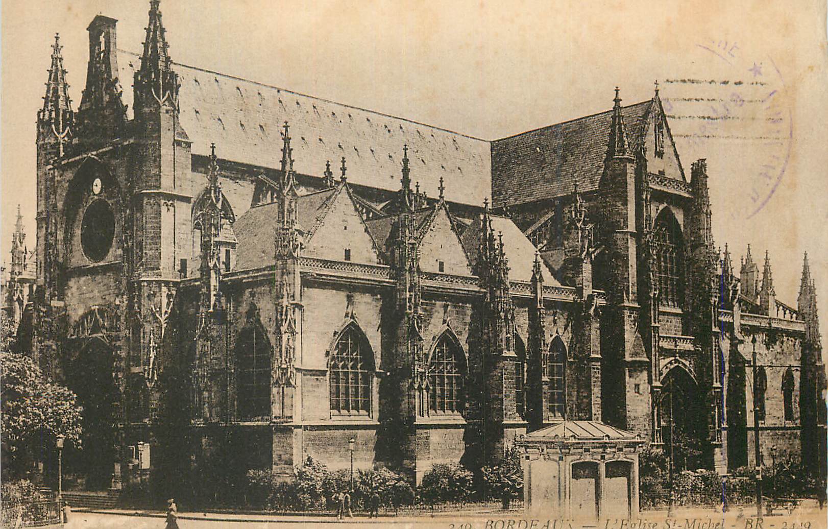 CPA Bordeaux L'Eglise St Michel
