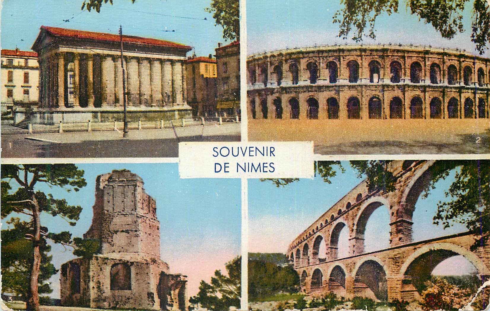 Nîmes — Souvenir de Nîmes — éditeur non visible